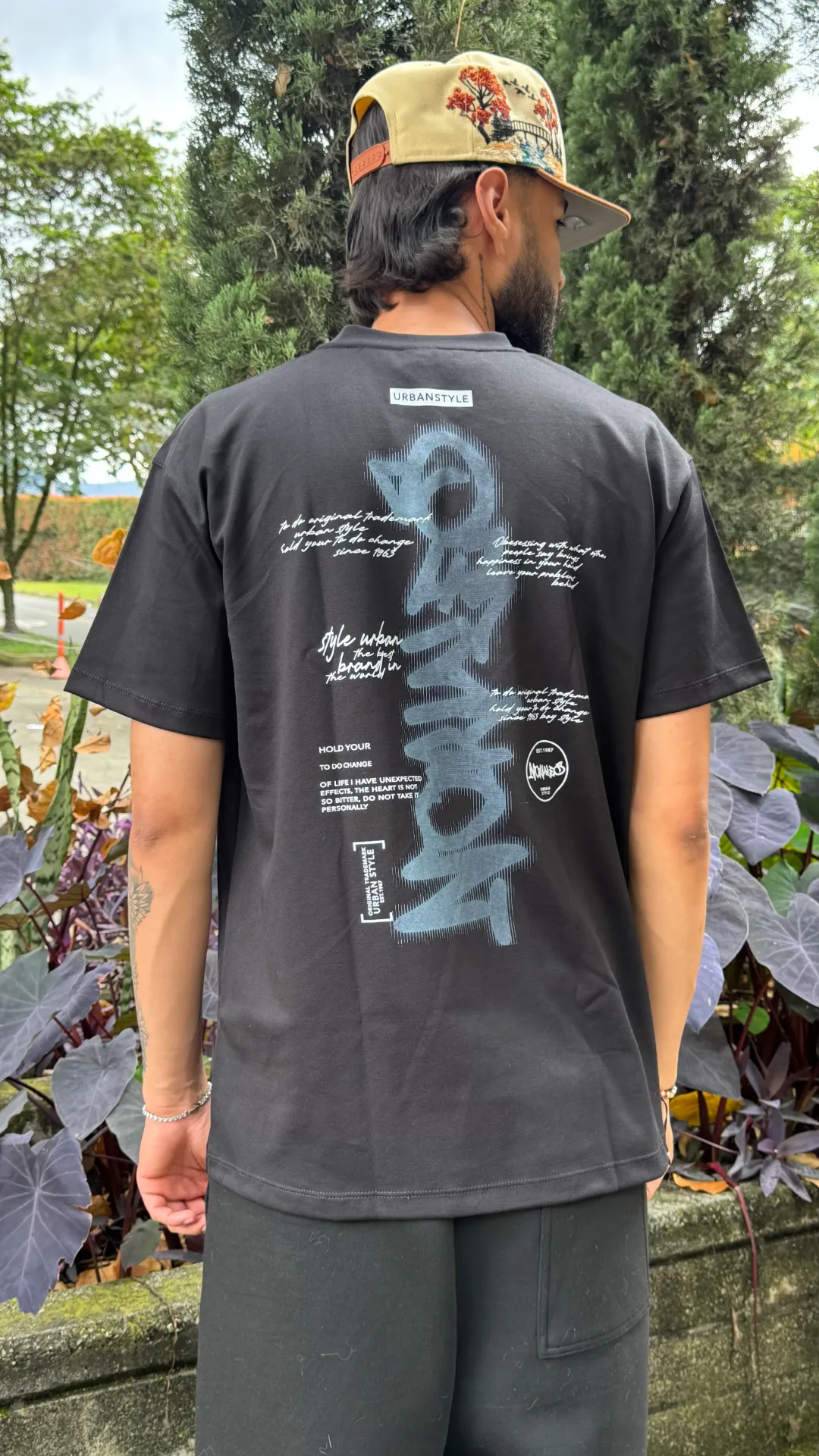 Camiseta Normes (S, NEGRO)